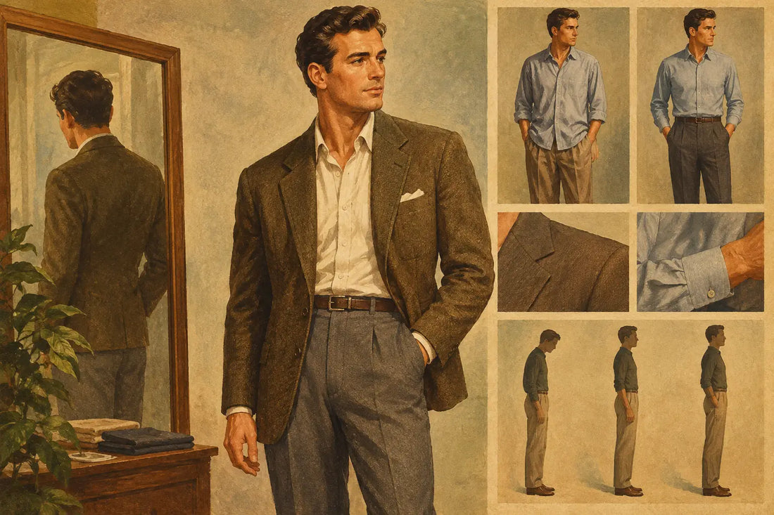 A Guide to Clothing Fit Balance and Presence