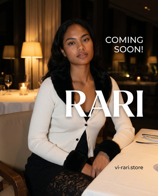 RARI 100% Ribbed Cotton Cropped Glamigan COMING SOON!